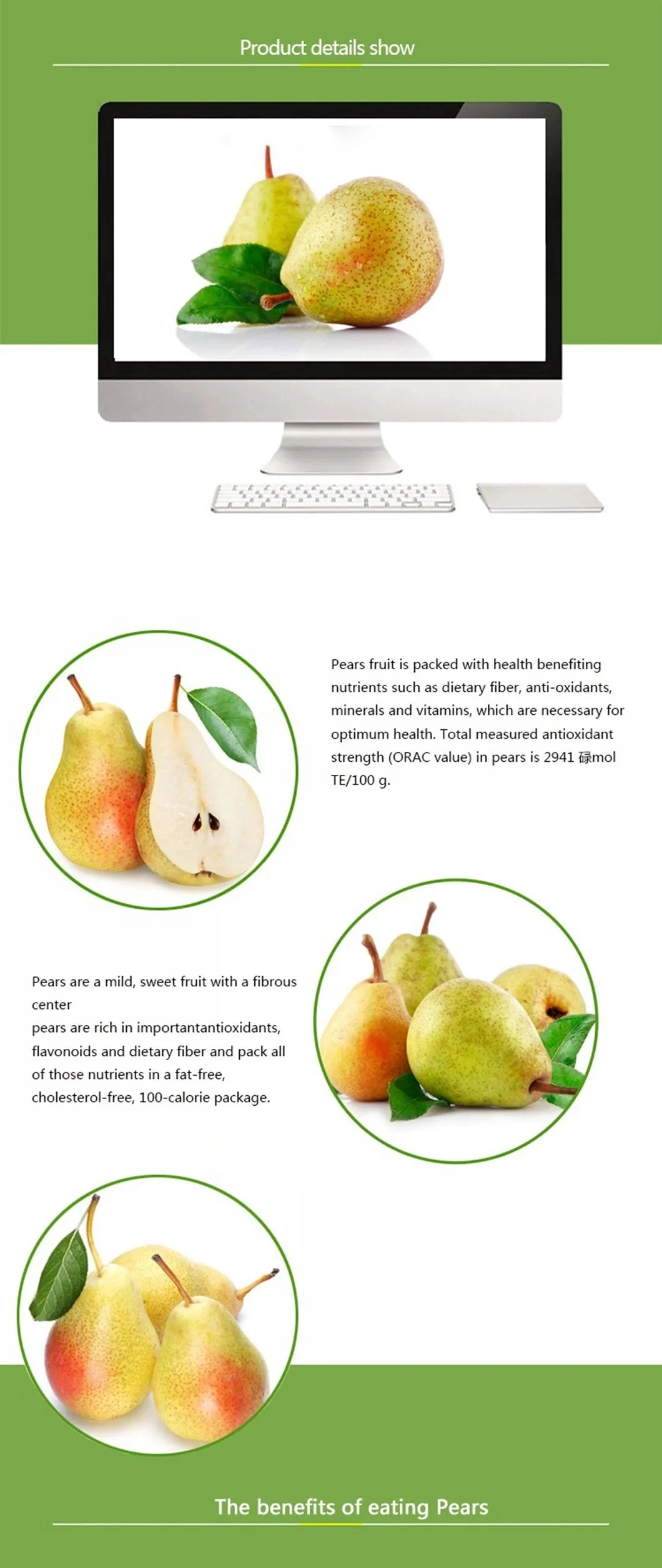 18kg Carton 80#96# Fresh Ya Pear