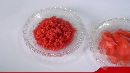 Суши Имбирь Имбирь маринованный розового или белого цвета в стеклянной упаковке для розницы